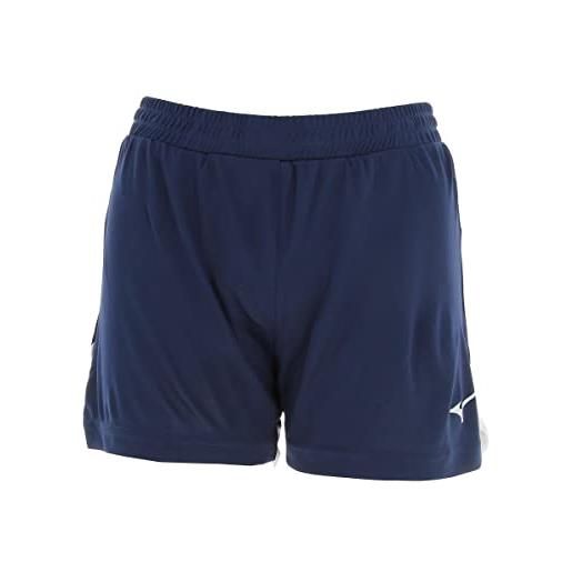 Mizuno premium game short (w) pantaloncini, navy, m donna