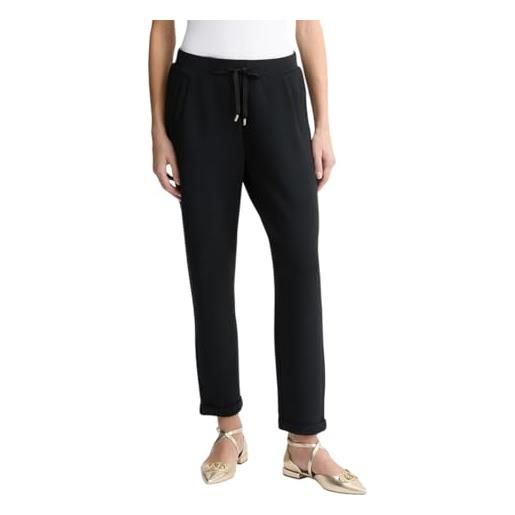 Liu Jo pantaloni donna in scuba ta5308 (it, testo, xs, regular, regular, nero)