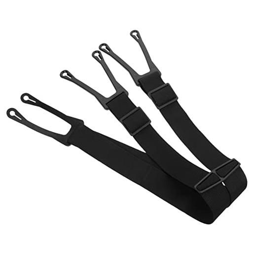 GALPADA bretelle elastiche antiscivolo per pantaloni da hockey su ghiaccio cintura di trazione per sportivi bretelle protettive per hockey adatte a e