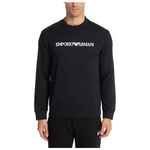 Emporio Armani sweatshirt 8n1mr6 1jriz. Lunghezza: lunghezza normale lunghezza manica: manica lunga lunghezza delle maniche: 67 cm nella taglia m lunghezza totale: 69 cm nella taglia m
