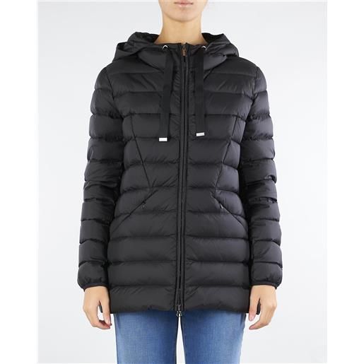 COLMAR piumino nero con cappuccio