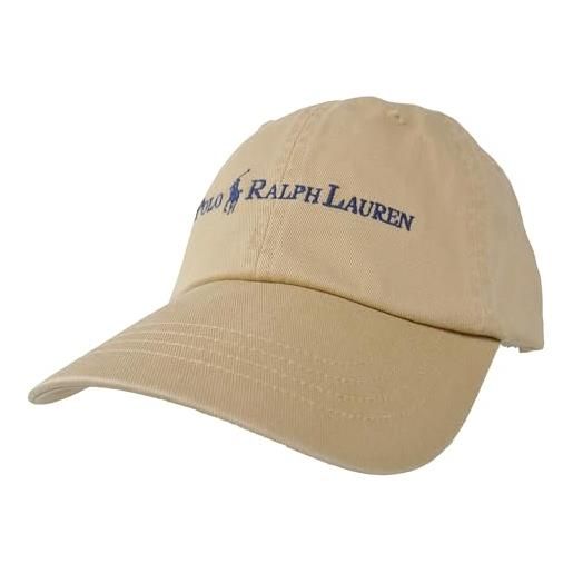 Ralph Lauren classic sport cap baseball khaki tan one size
