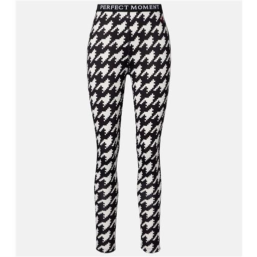 Perfect Moment leggings pied-de-poule