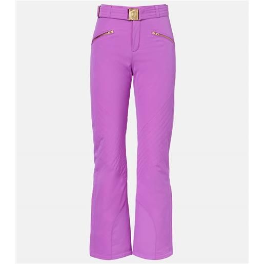 Bogner pantaloni da sci franzi con cintura