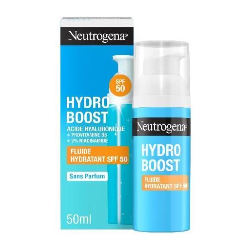 Neutrogena hydro boost fluido idratante spf50 50 ml crema solare viso contro i raggi uva/uvb