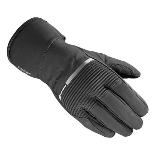 SPIDI, underground-kp, guanto da moto invernale, colore nero, guanti da uomo, ideali per moto e scooter, termico e imperbeabile, compatibile con touchscreen