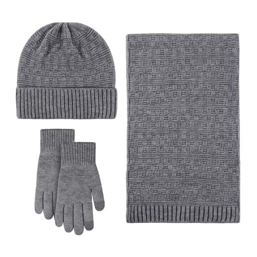 Set Invernale Bebè 3 Pezzi: Cappello, Sciarpa E Guanti Morbidissimi (1-3 Anni) – Caldo Come Una Coccola