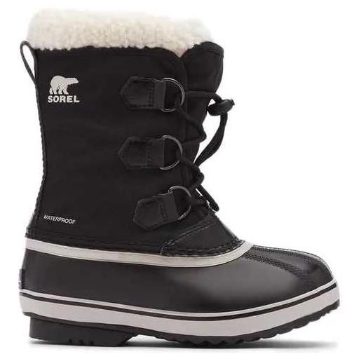 SOREL stivali da neve in nylon impermeabili yoot pac black
