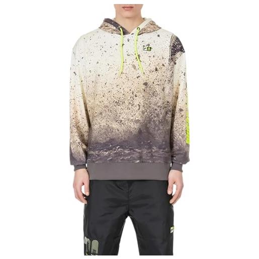 VR/46 RIDERS ACADEMY felpa riders academy fila , unisex, l, grigio tortora