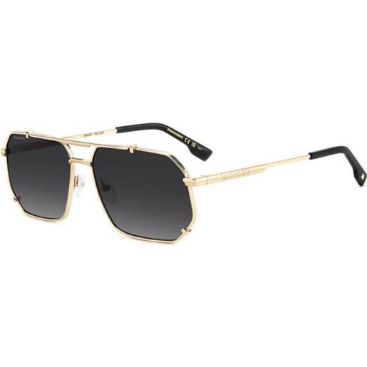 Dsquared2 d2 0175/s - 000 oro occhiali da sole