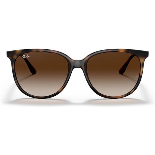 Ray-Ban occhiali da sole rb4378 710/13 marrone/marrone unisex
