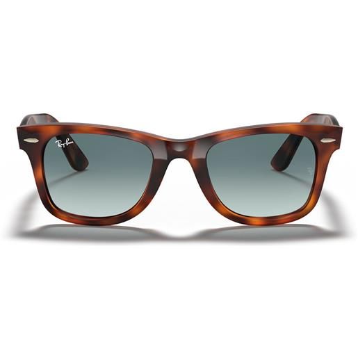 Ray-Ban occhiali da sole rb4340 63973m wayfarer ease marrone/blu sfumato unisex