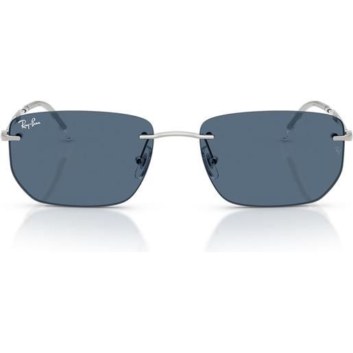 Ray-Ban occhiali da sole rb3768 003/80 argento/blu scuro unisex