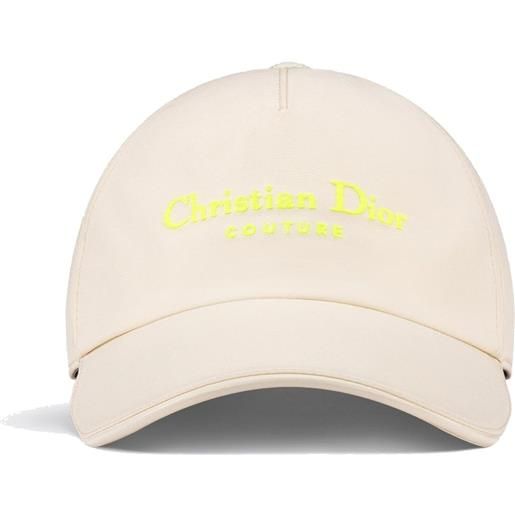 Dior cotton logo hat