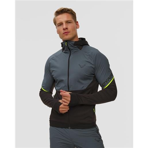 Dynafit giacca ibrida da uomo Dynafit alpine hybrid jkt m grigio-nera