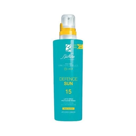 Bionike defence sun spf 15 latte spray flacone 200 ml