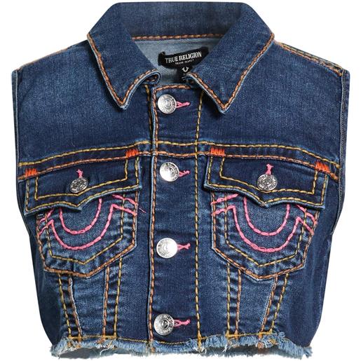 TRUE RELIGION - giubbotto jeans