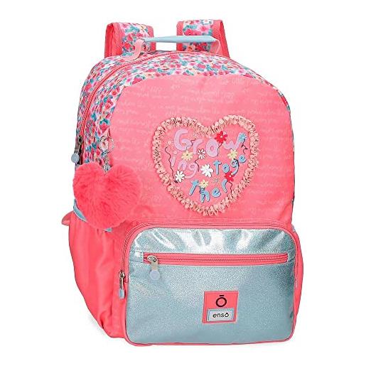 Enso together growing, bagagli- borsa a tracolla bambine e ragazze, rosa, 