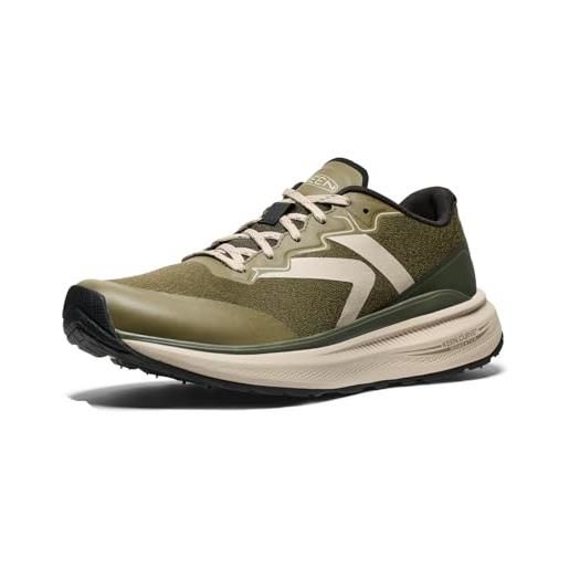 KEEN Howser 2, Pantofole Uomo, Bronzo Verde Nero, 44.5 EU