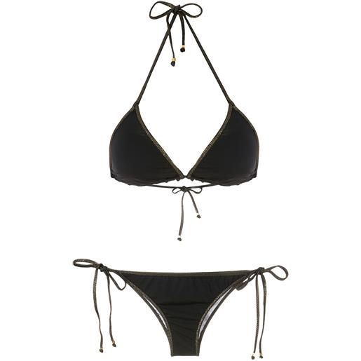 Amir Slama set bikini a triangolo - nero