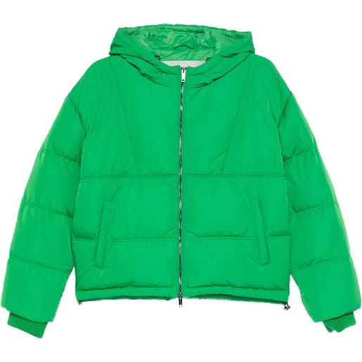 Iceberg piumino con cappuccio - verde