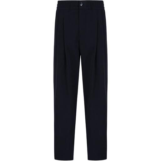 Giorgio Armani pantaloni plissé - blu