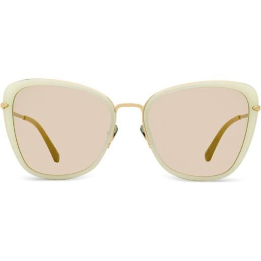 Pomellato Eyewear occhiali da sole con design a farfalla - toni neutri