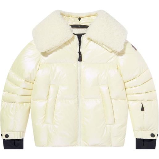 MONCLER GRENOBLE KIDS giacca trapuntata - bianco