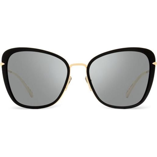Pomellato Eyewear occhiali da sole con design a farfalla - nero