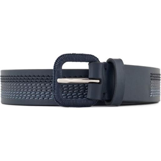 Giorgio Armani cintura con fibbia - blu