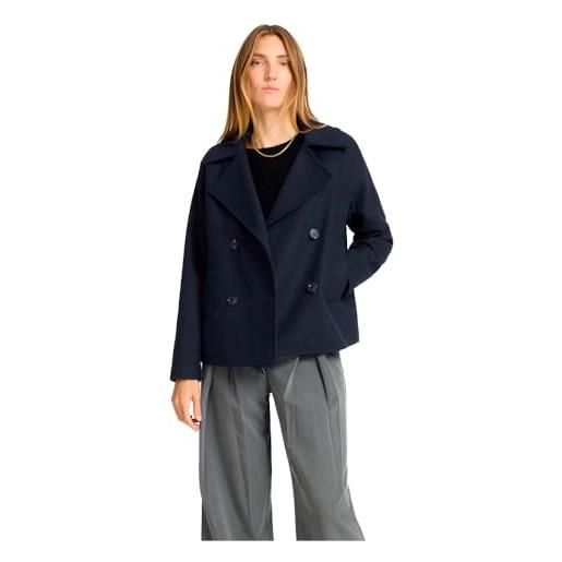 SELECTED FEMME slfalma short wool jacket noos giacca, zaffiro scuro, 46 donna