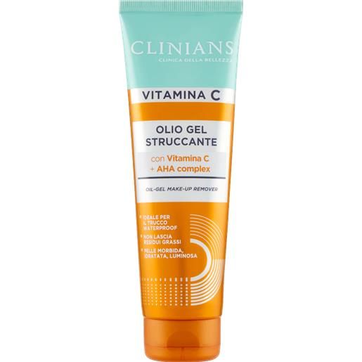Olio gel struccante vitamina c clinians 125ml