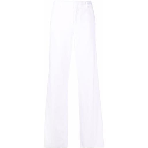 DSQUARED2 pantaloni dritti a coste - bianco