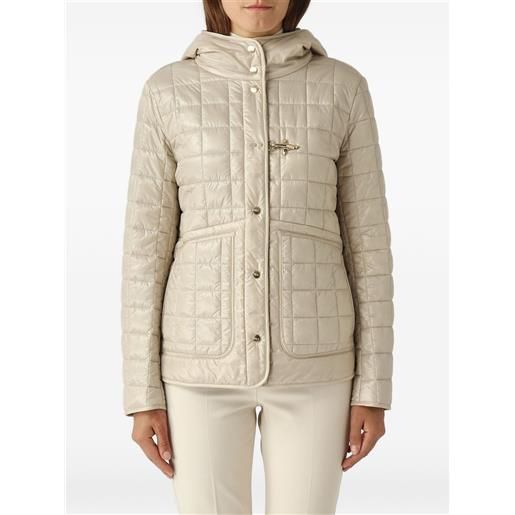 Fay giacca trapuntata con cappuccio - toni neutri