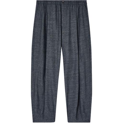 Giorgio Armani pantaloni elasticizzati - grigio