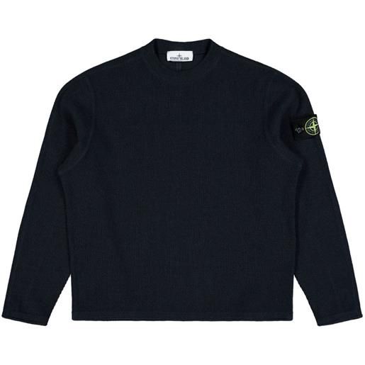 Stone Island felpa con dettaglio - blu