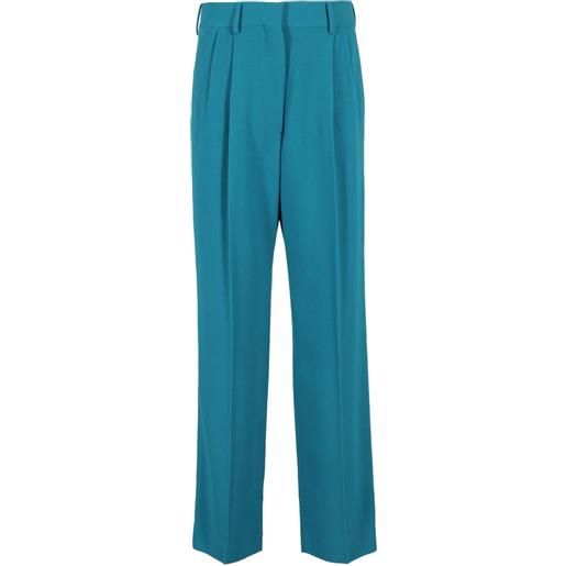 Blazé Milano pantaloni dritti con dettaglio smiley - blu