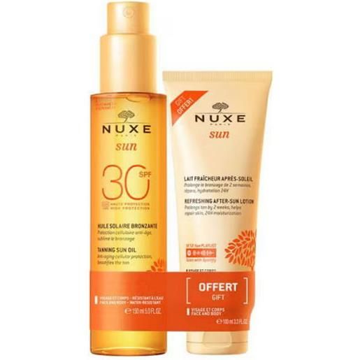 NUXE sun huile spf30+latte dop
