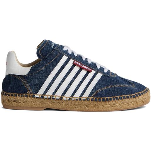 DSQUARED2 espadrillas denim - blu