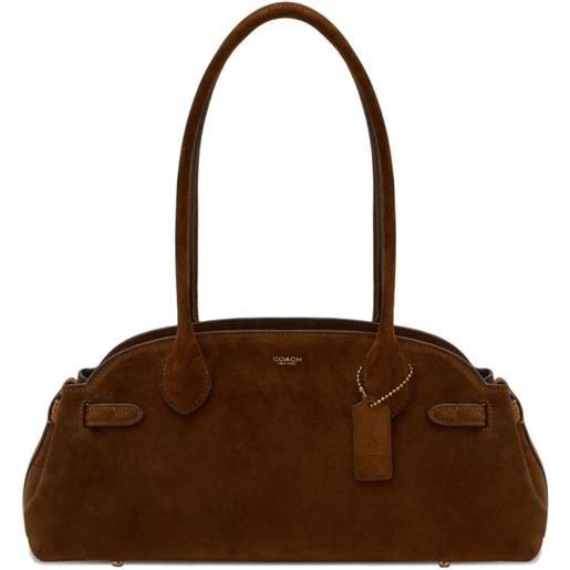 Coach borsa a spalla empire 34 - marrone