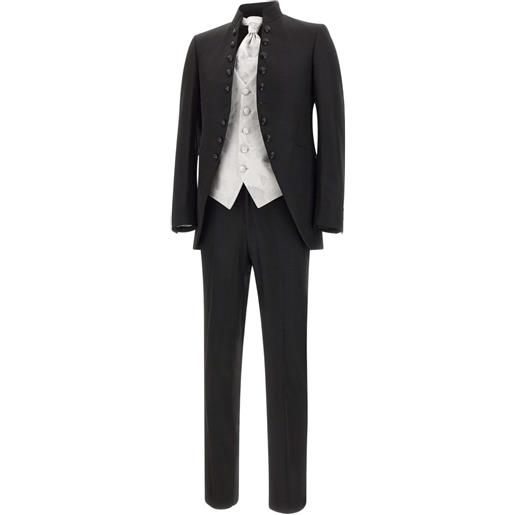 Carlo Pignatelli completo tre pezzi - nero