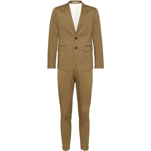 DSQUARED2 completo monopetto - marrone