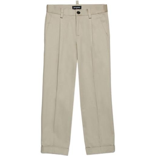 DSQUARED2 KIDS pantaloni sartoriali - toni neutri