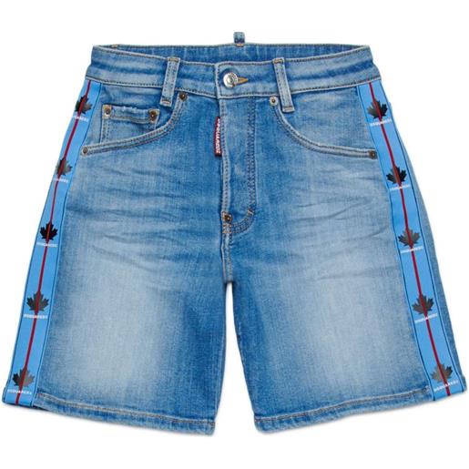 DSQUARED2 KIDS shorts denim - blu
