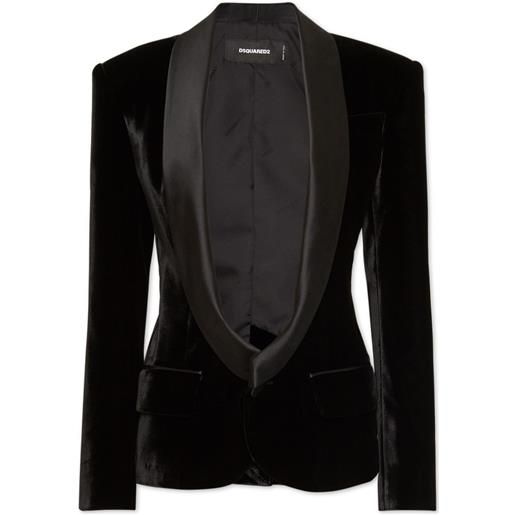 DSQUARED2 blazer monopetto - nero