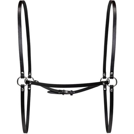 DSQUARED2 harness in pelle - nero