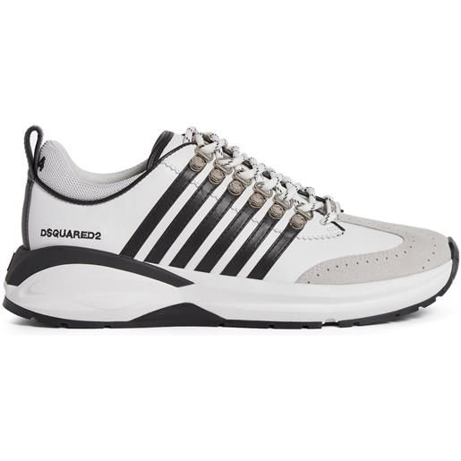 DSQUARED2 sneakers con stampa - bianco