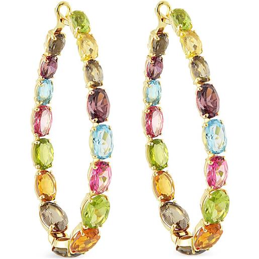 Laimons Orecchini Da Donna A Forma Di Ancora, 10 Mm, In Argento 925, Colori Pastello Pastello (giallo, Blu, Rosa, Verde), Regalo Con Confezione