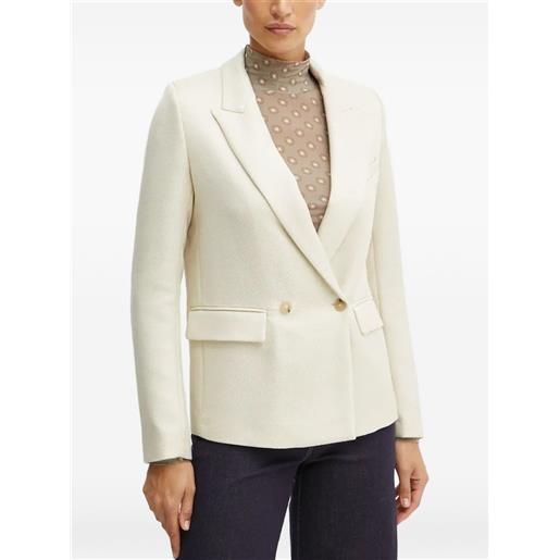 Forte Forte blazer doppiopetto in twill - toni neutri