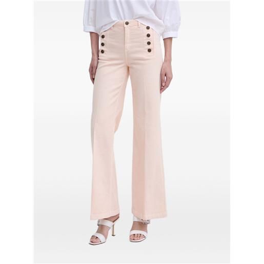TWINSET jeans con bottoni - rosa
